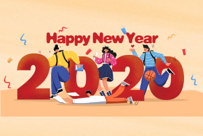 新年到，快靈全體員工(gōng)為(wèi)您送上2020真摯祝福！